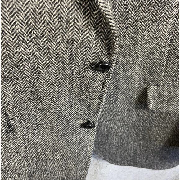 Harris Tweed Jacket Blazer Mens 43R Jos A Bank Quiet Luxury Old Money Heritage - Picture 6 of 16